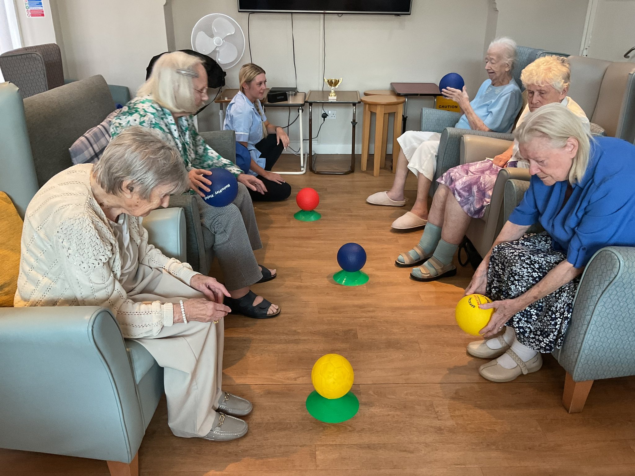 Day care and social activities at Ael-Y-Bryn Swansea
