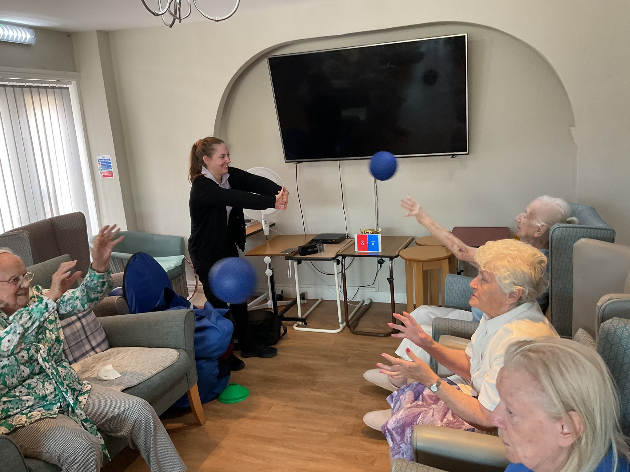 Day care and social activities at Ael-Y-Bryn Swansea
