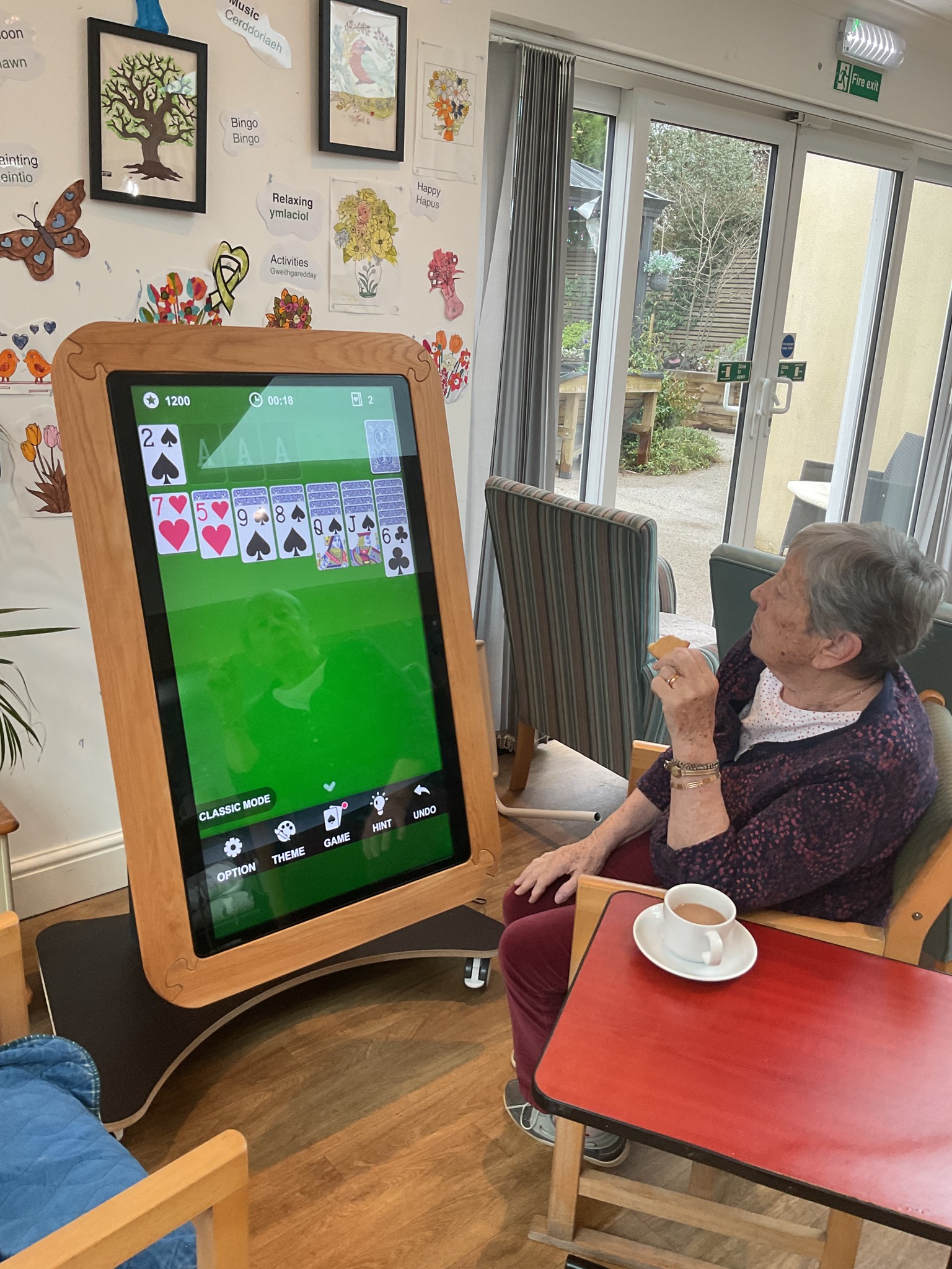 Facilities at Ael-Y-Bryn care home Swansea Wales